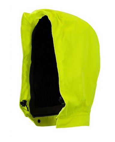 NSA FR HYDROFLASH Foul Weather Hood - Hi-Vis Yellow