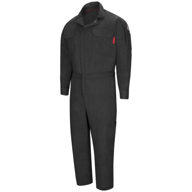 Bulwark FR IQ Series Mobility Coverall With Insect Shield - Dark Grey