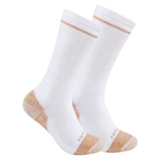 Carhartt Full Cushion Steel-Toe Cotton Work Boot Socks - 2 Pack