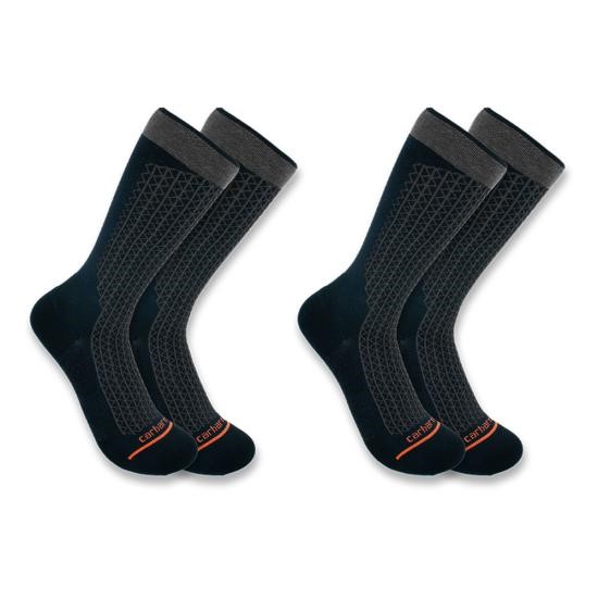 Carhartt Lightweight Durable Crew Sock - 2 Pack