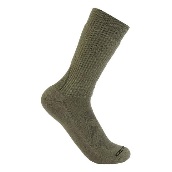 Carhartt Midweight Merino Wool Blend Uniform Crew Sock