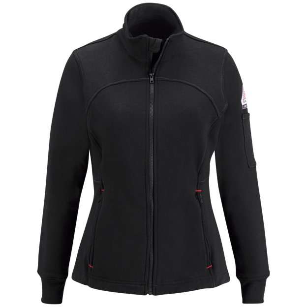 Bulwark Women's FR Full Zip-Front Fleece Jacket
