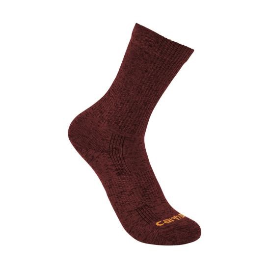 Carhartt Women's Lightweight Durable Nylon-Synthetic Blend Short Crew Sock