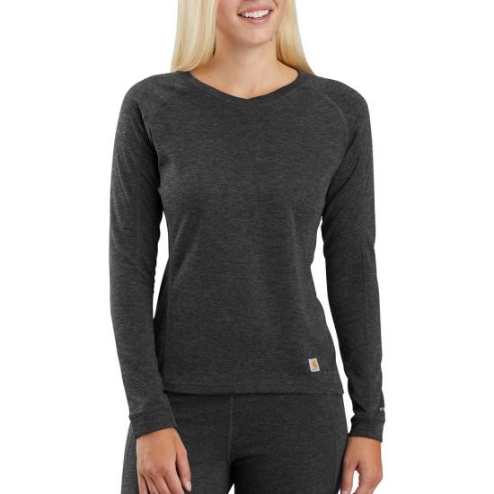 Carhartt Women's Base Force Heavyweight Poly-Wool Crew Neck