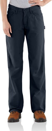 *SALE* ONLY 18x32 LEFT!! Carhartt Women's FR Mid Rise Straight Leg Canvas Work Pant